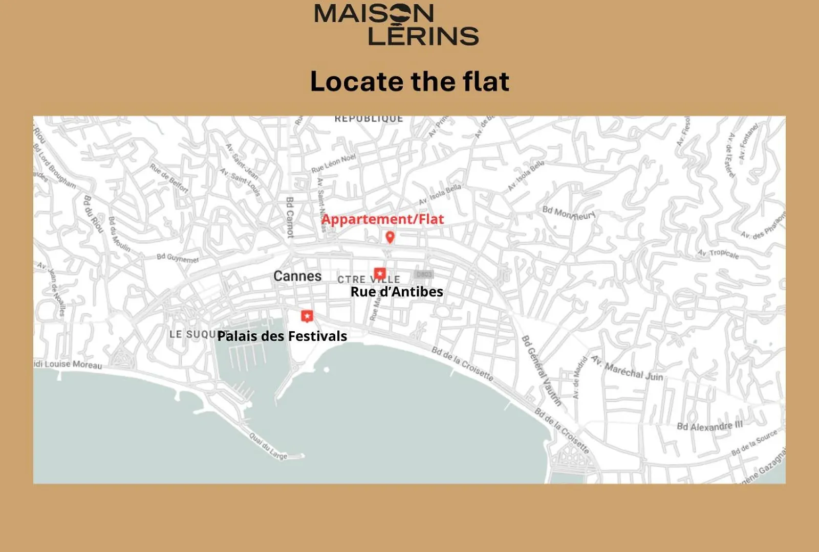 Magnifique Appartement Centre-Ville - Palais 5Min カンヌ アパート